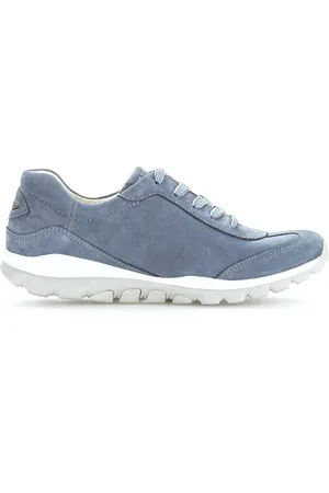 Gabor Femme, Chaussures, Bleu, Taille: 37 1/2 EU Rollingsoft Walking Baskets