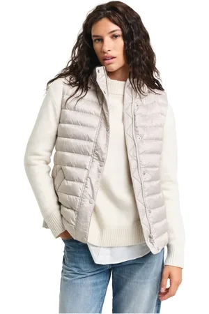 GANT Femme, Vestes, Gris, Taille: 42 FR Veste Légère en Duvet