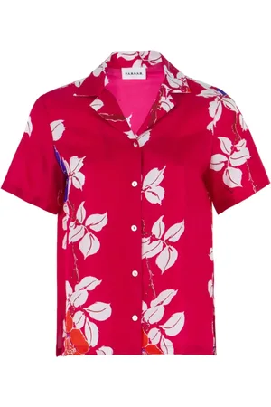 P.A.R.O.S.H. Femme, Blouses et Chemises, Multicolore, Taille: 38 FR Chemise à motifs