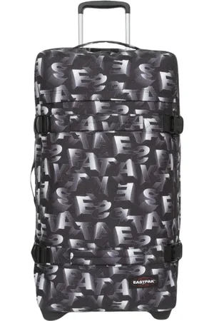 Eastpak Unisex, Valises, Noir, Taille: ONE Size Valise TransitR M 6D6 Blocktype Noire