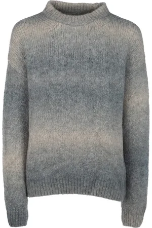 GANT Homme, Pulls, Gris, Taille: M Pull en maille à col rond