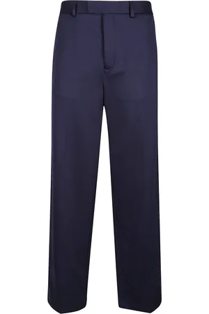 Msgm Homme, Pantalons, Bleu, Taille: M Pantalon Tailleur Mi-Haut
