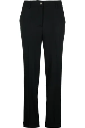 P.A.R.O.S.H. Femme, Pantalons, Noir, Taille: 40 FR Pantalon Slim-fit