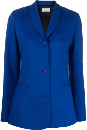 OFF-WHITE Femme, Vestes, Bleu, Taille: 36 FR Blazer pour femme