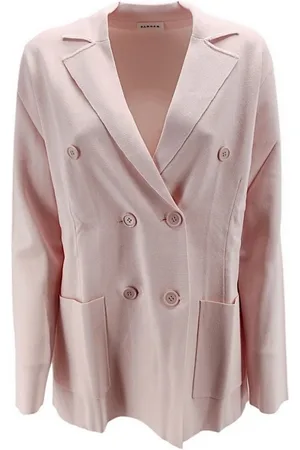 P.A.R.O.S.H. Femme, Vestes, Rose, Taille: 38 FR Veste Milano Croisée