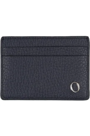 Orciani Homme, Accessoires, Bleu, Taille: ONE Size Porte-cartes en cuir