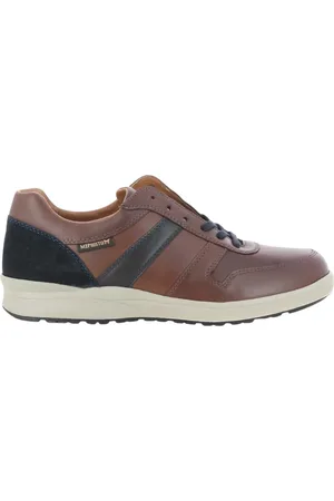 Mephisto Homme, Chaussures, Brun, Taille: 40 EU Chaussures pour hommes en cuir cognac