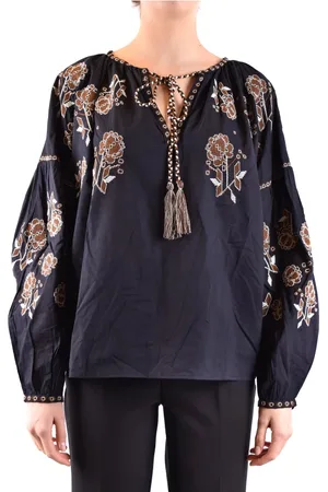 P.A.R.O.S.H. Femme, Blouses et Chemises, Noir, Taille: 36 FR Chemise