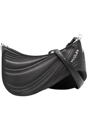 MUGLER Femme, Sacs, Noir, Taille: ONE Size Sac Bandoulière Spiral Curve