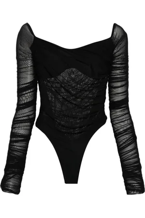 MUGLER Femme, Tops, Noir, Taille: 36 FR Body Top