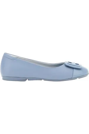Hogan Femme, Chaussures, Bleu, Taille: 36 1/2 EU Ballerines Pelle H