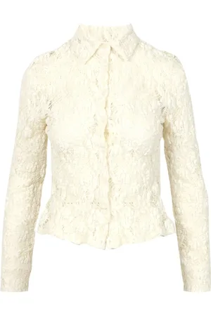 Msgm Femme, Blouses et Chemises, , Taille: 40 FR Chemise en dentelle florale