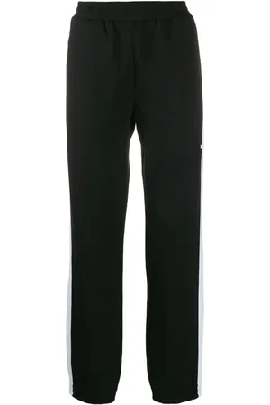 Msgm Homme, Pantalons, Noir, Taille: S Pantalons de survêtement en molleton