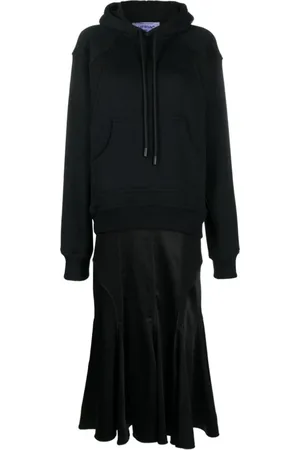OFF-WHITE Femme, Robes, Noir, Taille: 36 FR Robe Imprimée Logo Noir