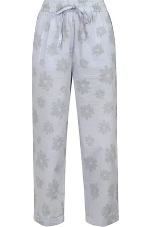 Alessia Santi Femme, Pantalons, Bleu, Taille: 36 FR Pantalon en Toile Jambe Droite Longueur Cheville