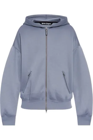 Palm Angels Homme, Sweatshirts et sweats à capuche, Gris, Taille: M Sweat à capuche