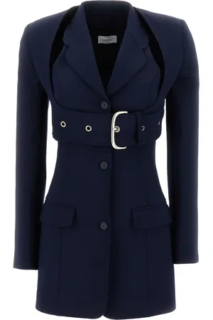 OFF-WHITE Femme, Vestes, Bleu, Taille: 40 FR Blazer