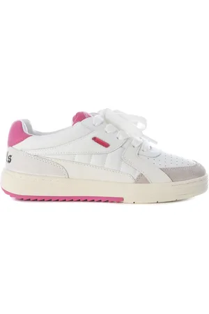 Palm Angels Femme, Chaussures, Blanc, Taille: 36 EU Palm University Low Baskets