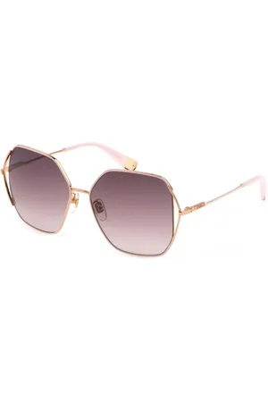 Furla Femme, Accessoires, Jaune, Taille: ONE Size Lunettes de soleil à verres dégradés