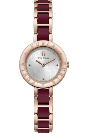 Furla Femme, Accessoires, Rose, Taille: ONE Size Montre à Quartz Analogue