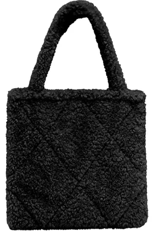Bomboogie Femme, Sacs, Noir, Taille: ONE Size Sac Shopper en Sherpa Doux
