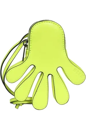 Msgm Homme, Accessoires, Vert, Taille: ONE Size Porte-monnaie zippé avec bandoulière