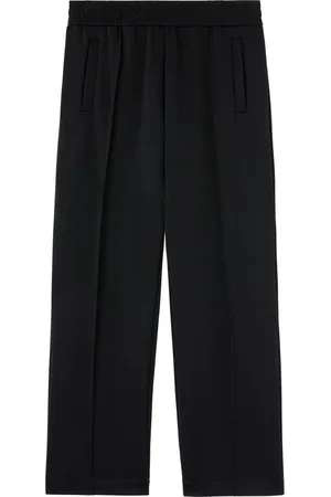 Palm Angels Homme, Pantalons, Noir, Taille: L Pantalon de survêtement Curved Logo