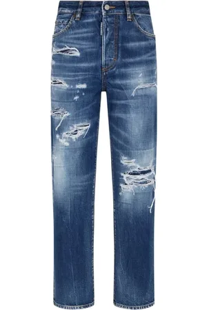 Dsquared2 Femme, Jeans, Bleu, Taille: 34 FR Boston Jeans