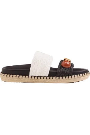 Gaimo Femme, Chaussures, Multicolore, Taille: 37 EU Espadrilles en tissu élastique bicolore Uria