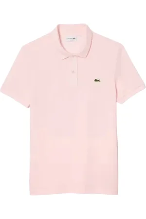 Lacoste Homme, Tops, Rose, Taille: XL Polo côtelé Slim Fit