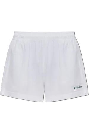 Sporty & Rich Femme, Shorts, Blanc, Taille: 42 FR Shorts de la collection Preppy