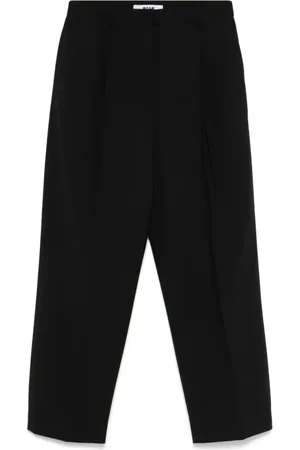 Msgm Femme, Pantalons, Noir, Taille: 38 FR Pantalon Denim Décontracté