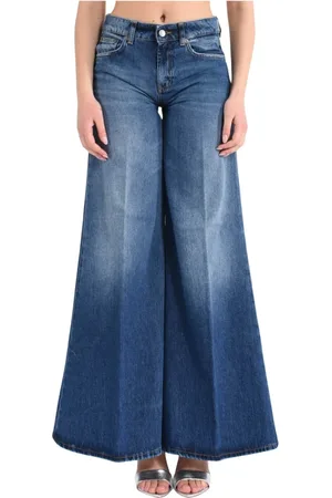 Dondup Femme, Jeans, Bleu, Taille: W28 Jean Large Jambe Modèle Marlen