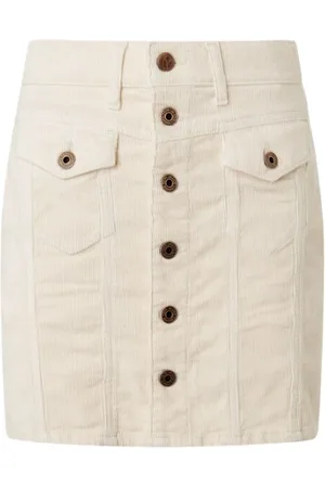 Pepe Jeans Femme, Jupes, , Taille: 38 FR Denim Skirts