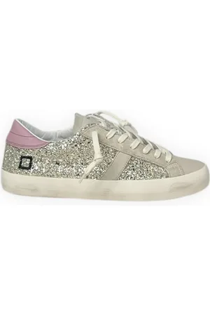 D.A.T.E. Femme, Chaussures, Multicolore, Taille: 37 EU Baskets Hill Bas Paillettes