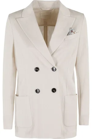 Circolo Femme, Vestes, , Taille: 40 FR Veste en coton naturel vêtements d