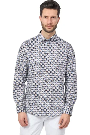 Bugatti Homme, Chemises, Multicolore, Taille: M Chemise multicolore à manches longues