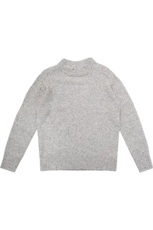 Won Hundred Homme, Pulls, Gris, Taille: XS Pull en tricot à bord usé