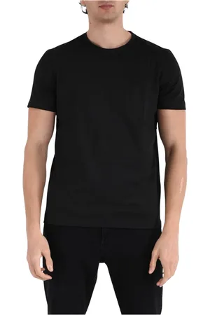 Dondup Homme, Tops, Noir, Taille: XL T-shirt en jersey avec coupe slim