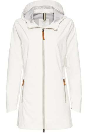 Camel Active Femme, Manteaux, Blanc, Taille: 42 FR Veste Perle, Élégante et Tendance