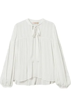 Twin-Set Femme, Blouses et Chemises, Blanc, Taille: 42 FR Ensemble de Pulls Élégants