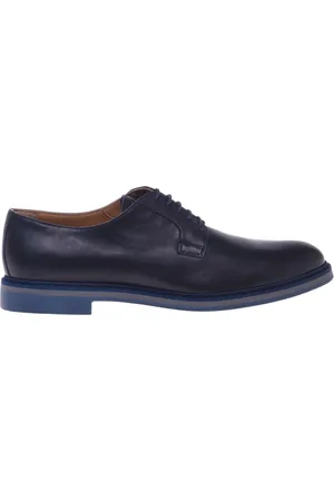 BALDININI Homme, Chaussures, Bleu, Taille: 45 EU leather lace-up