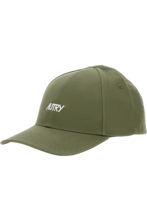 Autry Homme, Accessoires, Vert, Taille: ONE Size Casquette de Baseball Verte avec Détail du Logo