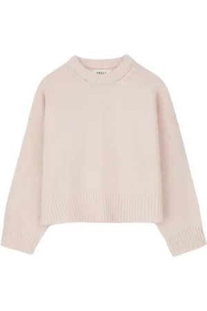 Skall Studio Femme, Pulls, Blanc, Taille: 38 FR Oversized Merino Wool Pullover