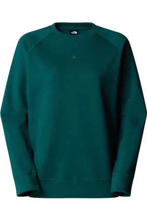 The North Face Femme, Sweatshirts et sweats à capuche, Vert, Taille: 38 FR Sweat à col rond graphique
