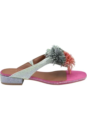 Kurt Geiger Femme, Chaussures, Multicolore, Taille: 36 1/2 EU Chaussures Rouges à Lacets pour Femmes