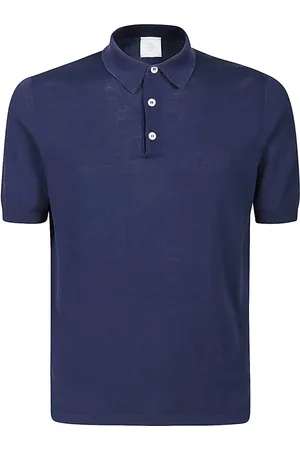 ELEVENTY Homme, Tops, Bleu, Taille: M Polo