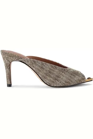 Kurt Geiger Femme, Chaussures, Multicolore, Taille: 35 EU Mule en cuir ornée de cristaux