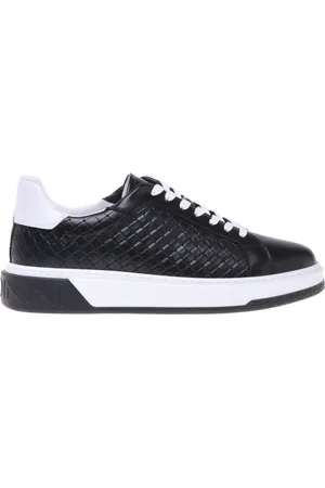 BALDININI Homme, Chaussures, Noir, Taille: 44 EU Trainer in with woven print
