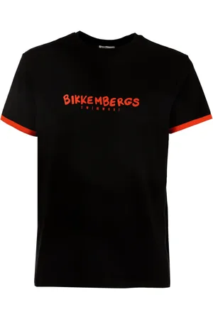 Bikkembergs Homme, Tops, Noir, Taille: M T-shirt homme avec impression de logo
